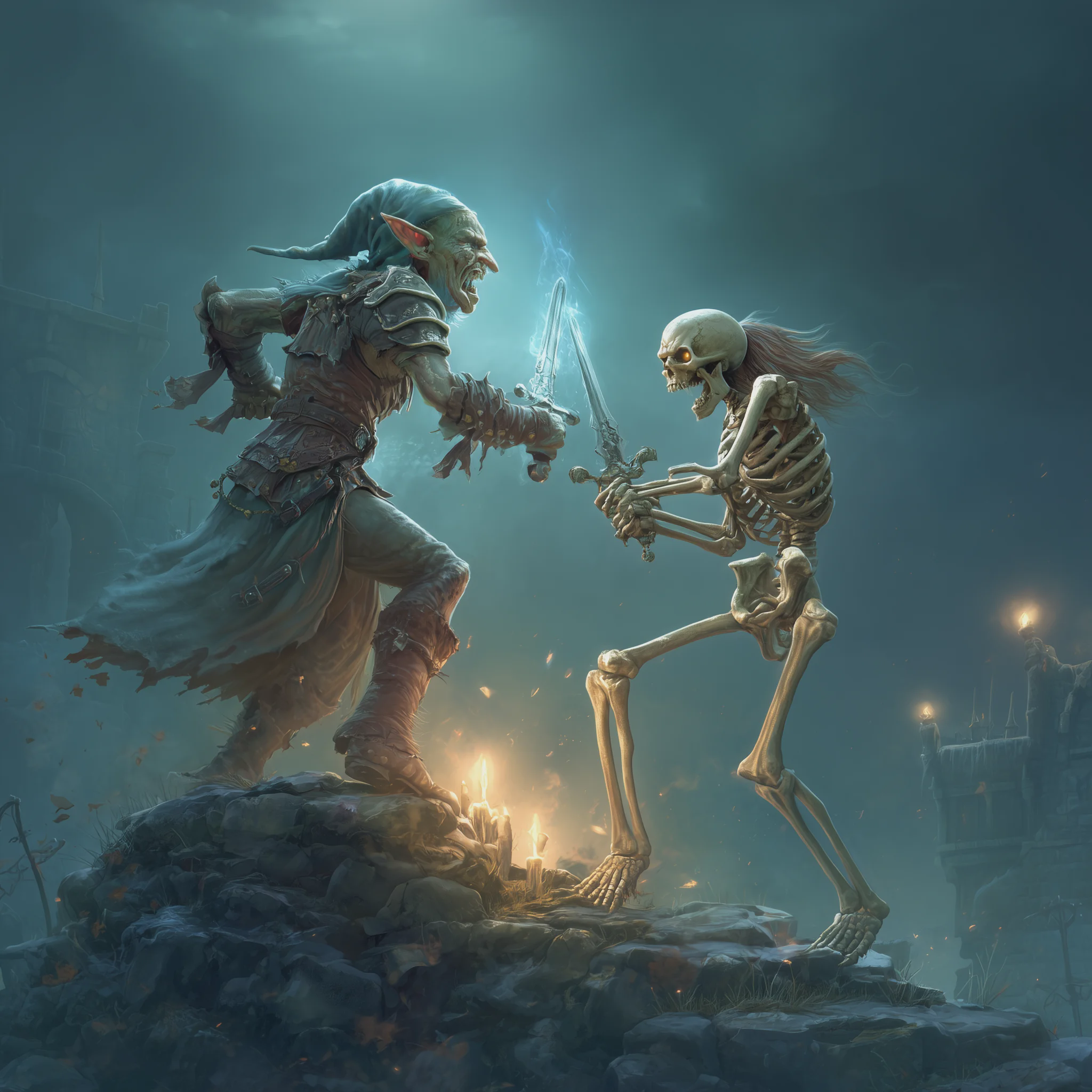 Wiz and his dragonbone dagger